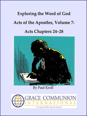 cover image of Exploring the Word of God Acts of the Apostles Volume 7